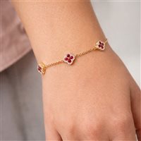 Pulsera Ultima Edizione Mujer tiffany in Plata BAO1924-ROSSO-GIALLO